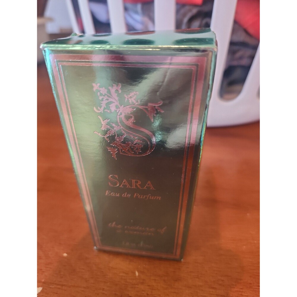 Sara eau de Parfum used about 1/2 full, 0.5 oz/15 ml